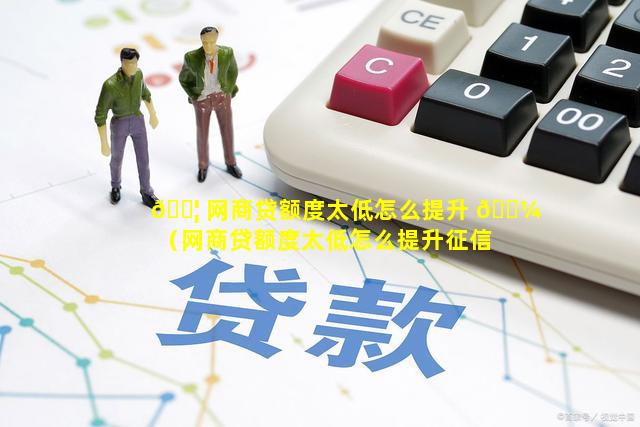 🐦 网商贷额度太低怎么提升 🌼 （网商贷额度太低怎么提升征信）